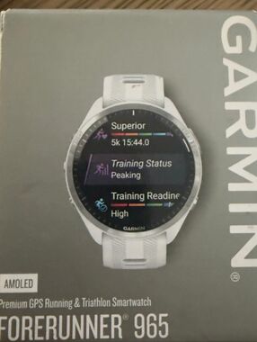 Garmin Forerunner 965 Smartwatch - NEW OPEN BOX ITEM